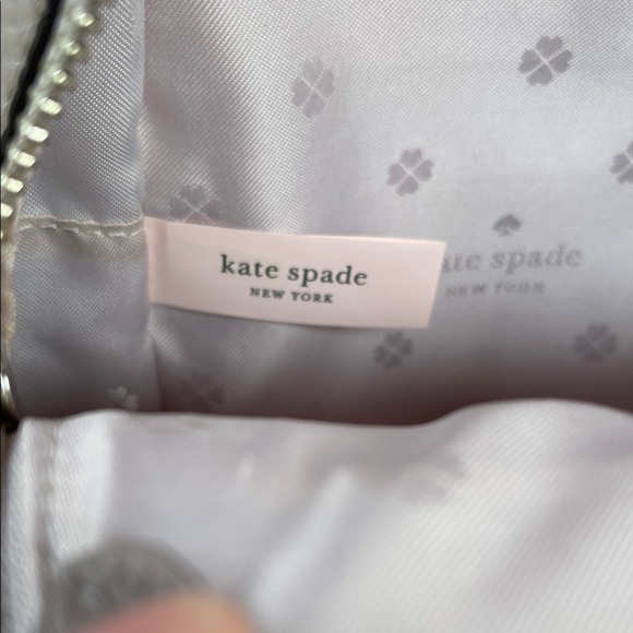 Kate Spade Polly leather Backpack Taupe - Picture 3 of 14